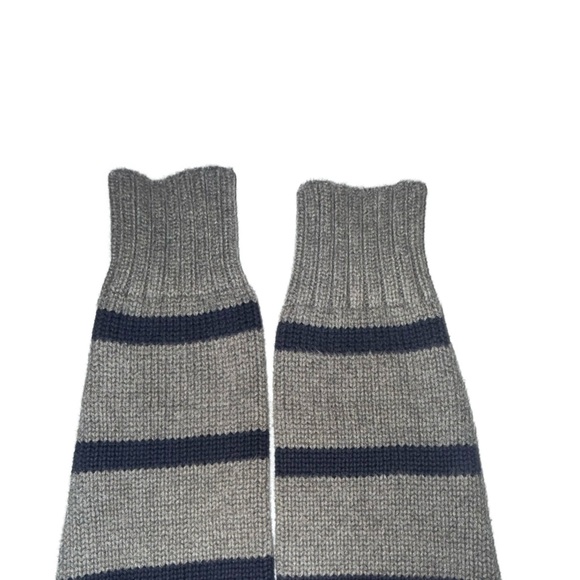 Polo Ralph Lauren Boys Size 7 100% Cotton Dress Quarter Zip Sweater Striped - Picture 6 of 10